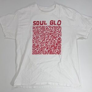 Soul Glo Hardcore Red / White Large T-Shirt